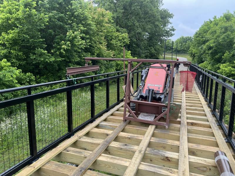 2000 Foot Greenway Railing