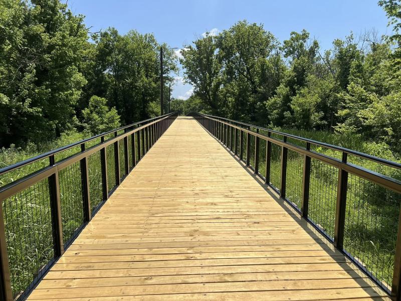 2000 Foot Greenway Railing