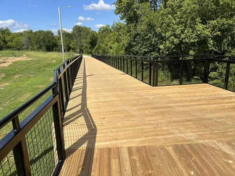 2000 Foot Greenway Railing