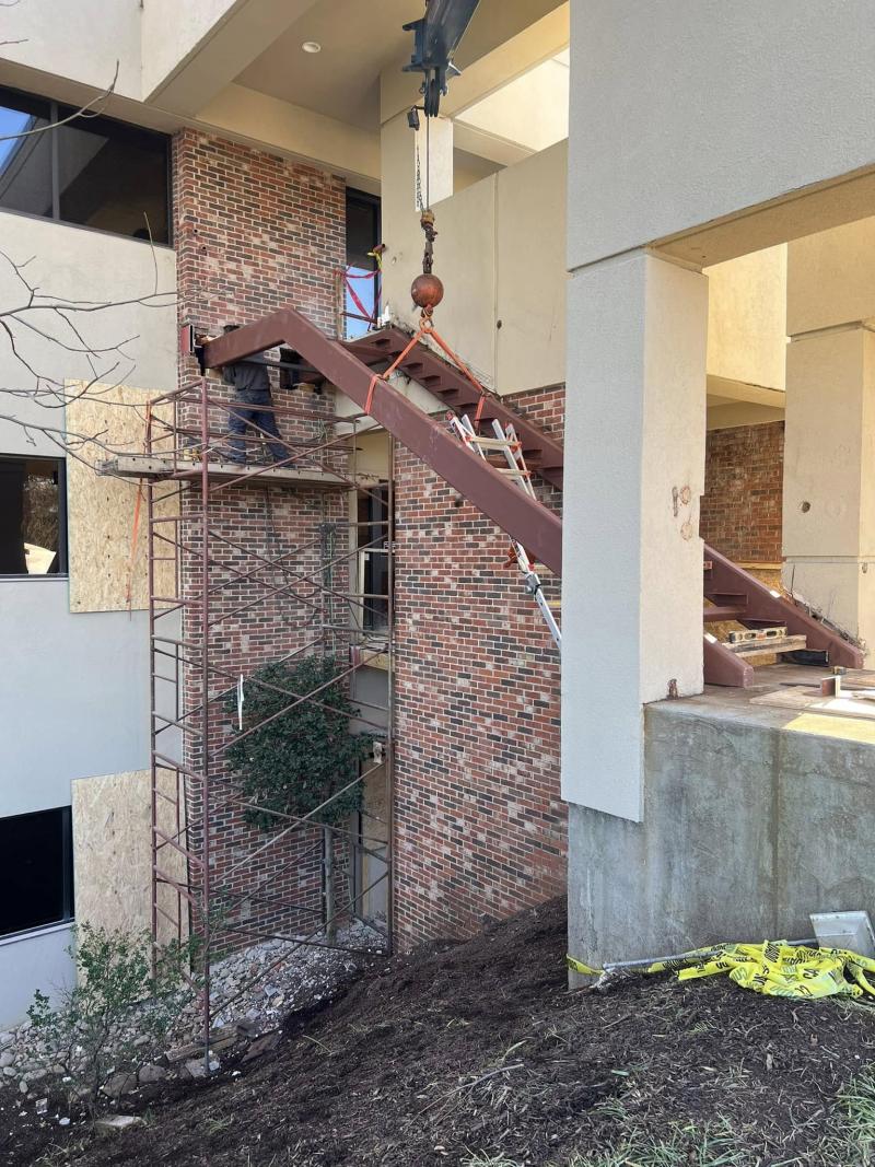Steps, Rails & Installation