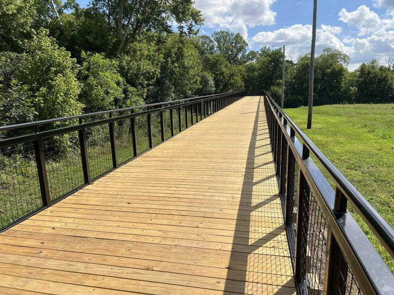 2000 Foot Greenway Railing