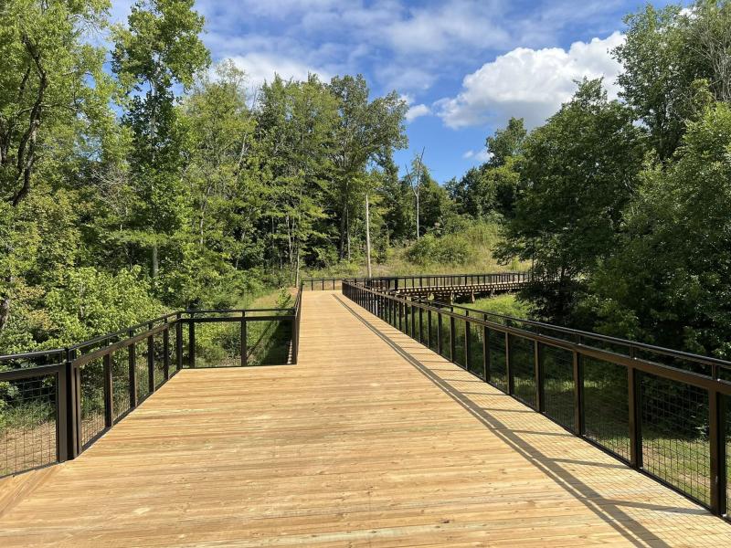 2000 Foot Greenway Railing