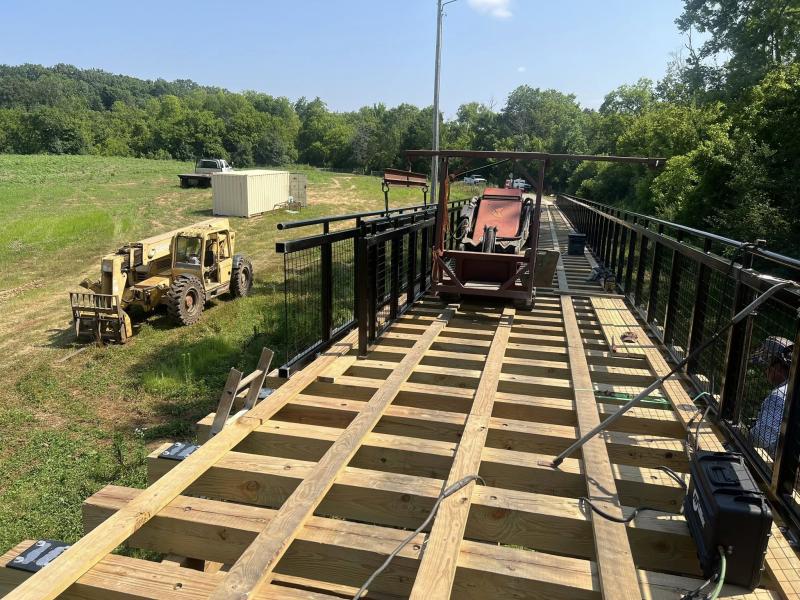 2000 Foot Greenway Railing
